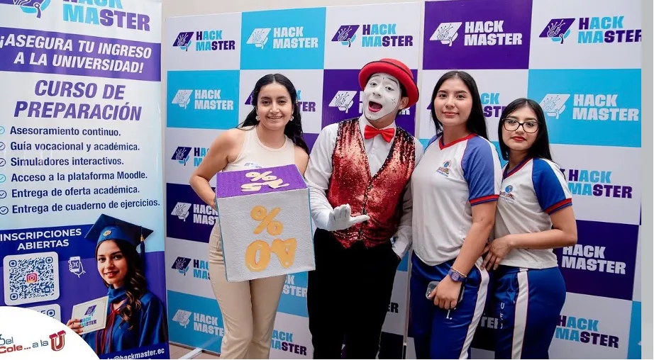 Participación de Hack Master en la Feria del Cole a la U